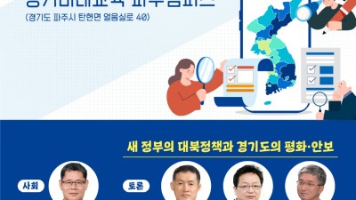 도 평진원, 2일 평화교육 시민대학 평화경제과정 온라인 학술회의