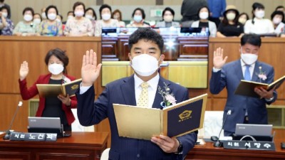 취임 100일 한채훈 의왕시의원, “친환경 교통혁명 도시 지향”