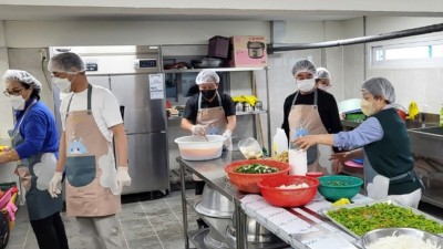 이동읍 주민자치위·송전교회, ‘맛있는 사랑’ 나눔