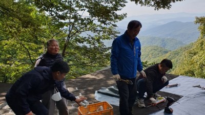 광주시 도척면 ‘나눔 내도척회’, 집수리 봉사 나서