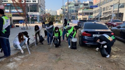 은행동 유관단체, 쾌적한 은계호수공원 가꾸기 구슬땀