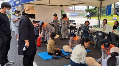 “심폐소생술 교육은 의용소방대원에게!” 경기도 의용소방대, 올해 심폐소생술 보급 교육 1만 1,089회 실시