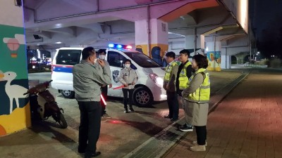 안산시, 동절기 거리노숙인 보호위해 민·관합동 야간순찰