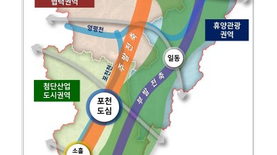 도, 2035년 포천 도시기본계획 승인…인구 20만 5천 명 목표