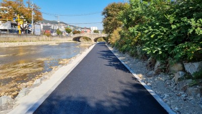 용인특례시, 모현읍 오산천에 1.24km ‘개울길’ 산책로