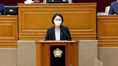 장명희 안양시의원, 안양초 통학로 안전문제 심각, 대책 마련 촉구