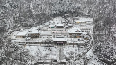 [포토]의왕시 청계사의 ‘설경’