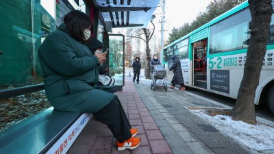 의왕시, 버스승강장 온열의자 확대 설치