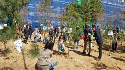 성복동 성서근린공원에 기념식수 심을 가족 52팀 모집