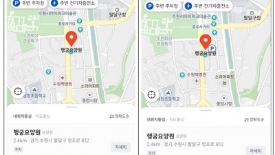 “내비게이션으로 차량 출입구 찾아 주차 편하게 하세요” 경기도, 수원·성남 2천347개 지점 이동경로 정보구축 시범사업