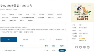 경기도, 유기 동물 임시보호제 운영 “유기 동물의 새로운 가족이 되어주세요”