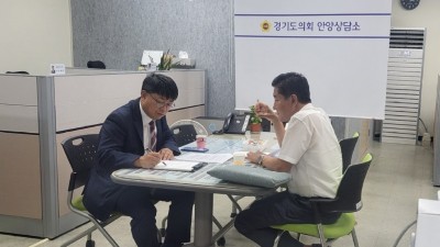 김재훈 의원, 영아 무상급식비 동일 지원 요청관련 정담회 가져