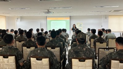 안양시, 군인 대상 ‘찾아가는 탄소중립 녹색생활 교육’ 실시