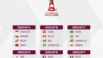 FIFA U-17 월드컵 인도네시아 조추첨 결과 및 변성환 감독 코멘트