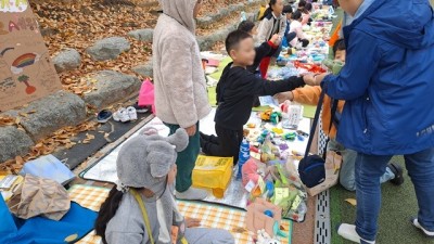 부천 상미초등학교, 상동 이웃에 바자회 수익금 기부