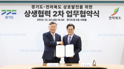 김동연 “인공지능·미래차분야 협력 시너지 효과 낼 것. 도약의 발판으로 삼아야”