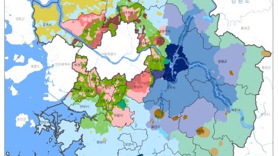 경기도, 중첩규제 상황 한 눈에 볼 수 있는 규제지도 공개