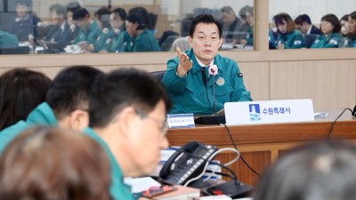 이재준 수원시장, “의료 공백 장기화 대비해 시기별 시나리오 준비하고, 대응방안 수립하라”