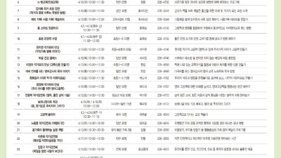 재밌고 유익한 프로그램 가득… 수원시도서관 도서관 주간 행사 오세요