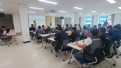 “공사장 비산먼지 줄인다” 사업장과 간담회 진행