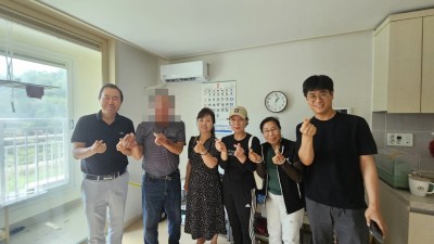 목감동 지역사회보장협의체, 폭염 대비 취약계층에 에어컨 지원