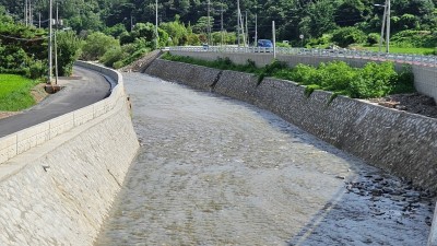 경기도, 월동천 지방하천 개수사업 준공. 수해방지 효과 기대