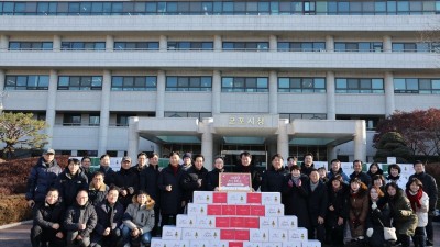 새중앙교회, 군포시 취약계층에 식료품꾸러미 1,004박스 기탁