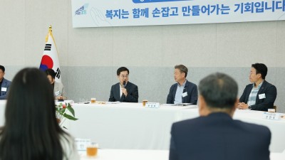 김동연, “사회복지사 처우, 대한민국 지속가능성과 통합에 중요한 문제”