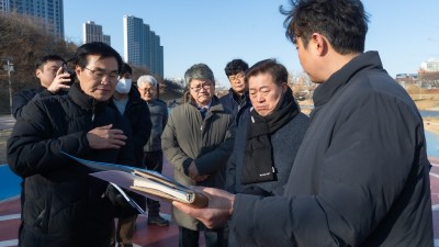 광명시, 시민과 함께 가꾸는 안양천 생활정원 조성 속도 낸다