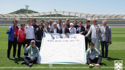 한국 축구 원로, 월드컵 나서는 홍명보호에 응원 전한다