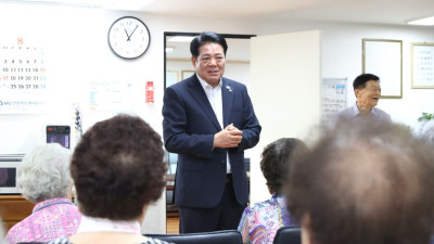 최대호 안양시장, 무더위쉼터 2곳 현장 방문해 운영상황 점검